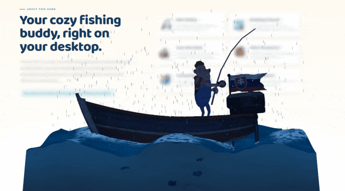 Storm fishing in Fish & Chill